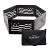 Blue Sky Outdoor Living The Zion Portable Folding Fire Ring with Carrying Bag- Stars and Stripes - 3 of 4