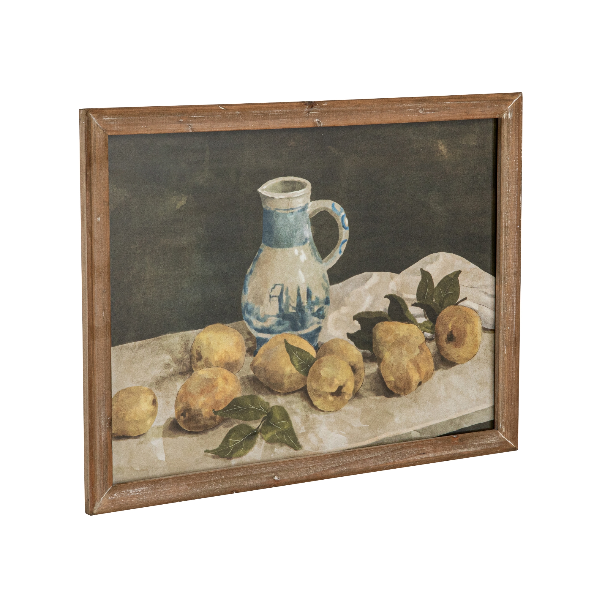 Storied Home Citrus Charm Framed Wall Art, Multicolor