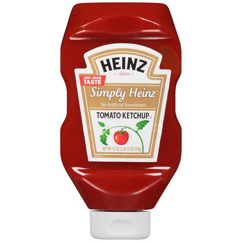 heinz tomato ketchup simply 34oz target sauce