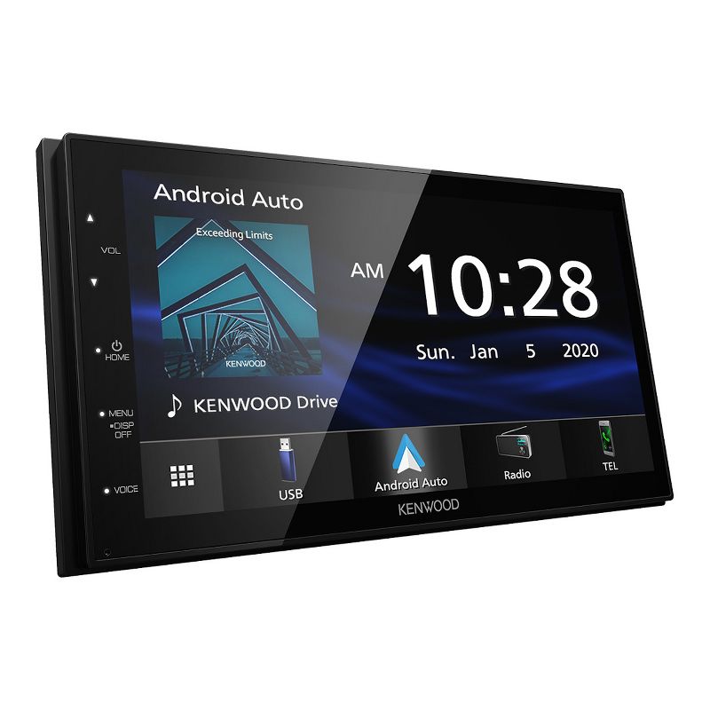 Kenwood DMX4707S 6.8" Digital Media Touchscreen Receiver w/ Apple CarPlay and Android Auto, 4 of 6