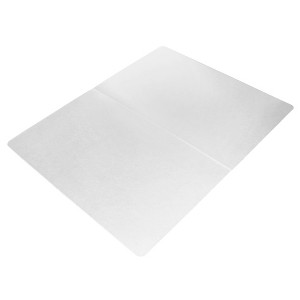Floortex - Revolutionmat Polypropylene Rectangular Anti Slip Chair Mat for Hard Floors Translucent - 1 of 4