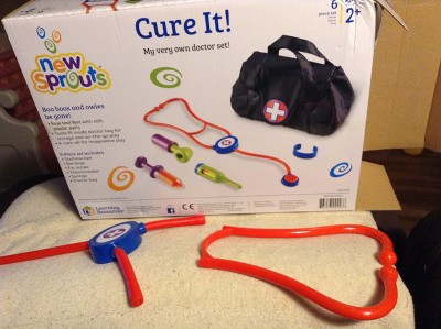 Learning Resources New Sprouts Cure It! Pretend Play Doctor Set - 6 ...