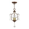 Livex Lighting Chesterfield 3 - Light Pendant in  Hand Applied Venetian Golden Bronze - 4 of 4