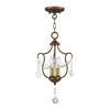 Livex Lighting Chesterfield 3 - Light Pendant in  Hand Applied Venetian Golden Bronze - image 4 of 4