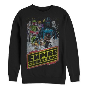 Men's Star Wars Movie Poster Sweatshirt - 1 of 3