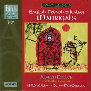 Alfred Deller - Madrigals: Complete Deller 5 (CD) - 1 of 1