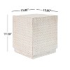 VYNXARIA Archaistic Side Table,can be used both indoors and outdoors - 4 of 4