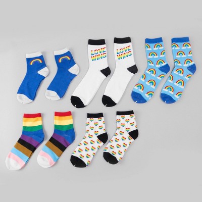 10pk Adult Socks Pride - Bullseye's Playground™