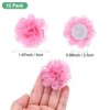 Unique Bargains Mesh Fabric Full Chiffon Flowers for DIY 12 Pcs - 3 of 4
