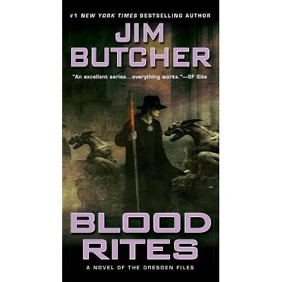 Blood Rites - (Dresden Files) by  Jim Butcher (Paperback)