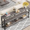 Tribesigns 70.9 inches 3 Tiers Sofa Tables - 4 of 4