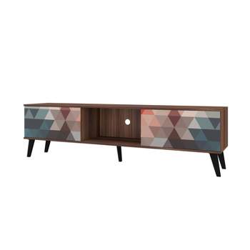 Doyers TV Stand for TVs up to 75" - Manhattan Comfort