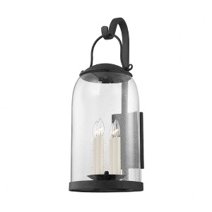 Troy Lighting Napa County 4 - Light Wall Light in  French Iron Clear Seeded Shade - 1 of 1