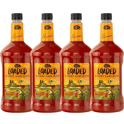 Photo 1 of Master of Mixes Bloody Mary Loaded - Ready to Use - Mixer Perfect for Bartenders and Mixologists 4 PACK 