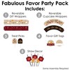 Big Dot of Happiness Rosh Hashanah - New Year Party Favors and Cupcake Kit - Fabulous Favor Party Pack - 100 Pieces - 2 of 4