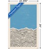 Trends International Geometric - Blue Unframed Wall Poster Prints - 3 of 4