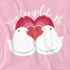 Heart Valentine You Complete Me Love Adult T-Shirt Pink - 2 of 4