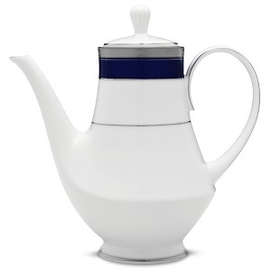 Noritake Crestwood Cobalt Platinum Coffee Server - 1 of 2