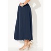 Catherines Women's Plus Size Flowy Chiffon Skirt - image 4 of 4