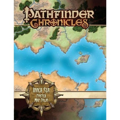 Pathfinder Chronicles: Inner Sea Poster Map Folio - by  Rob Lazzaretti (Paperback)