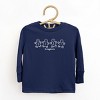 SmileyWorld Gingerbread - Toddler Long Sleeve Graphic Tee and Youth Long Sleeve Graphic T-Shirt - 2 of 3