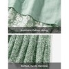 PATPAT Family Matching Sets Mommy and Me Floral Smocking Casual Dresses and Stripe Tee - 4 of 4