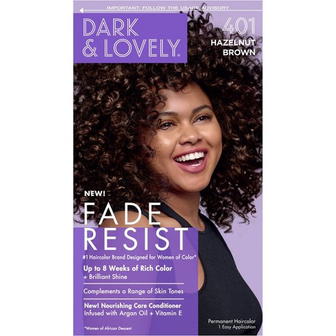 SoftSheen-Carson Dark and Lovely Go Intense Ultra Vibrant Hair Color on Dark  Hair, Permanent Hair Dye, Original Black 21 (Packaging May Vary) 