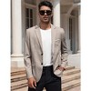 Men's Two - Button Single Blazer, Stylish and Versatile Suit Jacket for Formal and Casual Occasions - 2 of 4