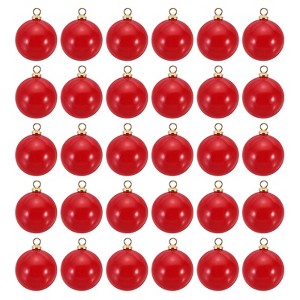 Unique Bargains Plastic Bulk Elegant DIY Crafts Jewelry Making Pearl Pendant 100 Pcs - 1 of 4