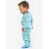 RuggedButts SoftSnooze Gender Inclusive Baby One Piece Footie Pajamas - 4 of 4
