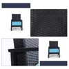 Rattan Wicker Patio Sofa - Captiva Designs - 4 of 4