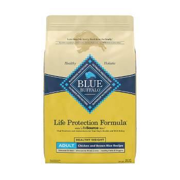 Blue Buffalo Life Protection Formula Natural Adult Healthy Weight Dry Dog Food Chicken and Brown Rice