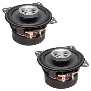 PowerBass OE-402 - 4" Coaxial Speakers 40Wrms / 120Wmax (2-Ohm) - Pair - 1 of 2