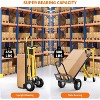 3-in-1 Heavy Duty Foldable Convertible Hand Truck with Wheels, 800 lbs Capacity Dolly Cart for Moving, Shopping, Travel - 3 of 4