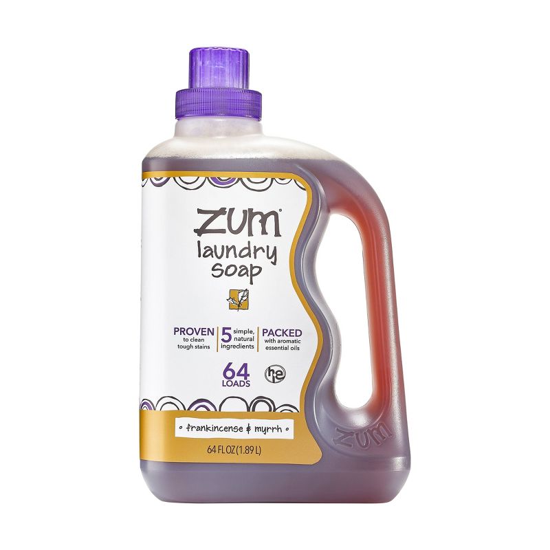 Zum Laundry Soap - Frankincense &#38; Myrrh - 64 fl oz, 1 of 5