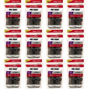 Wooster 4.5" Jumbo-Koter Pro Foam Closed-End 12 Sets Of 2-Pack Roller Cover # RR308-4.5-12PK - 1 of 1