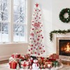 6ft Slim White Pencil Christmas Tree with 250 Stepless Dimmable Dual-Color Lights and 571 Tips - 2 of 4