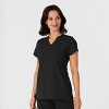Wink Nova Women's Flex-n-Reach Shoulder Panel V-Neck Scrub Top - 4 of 4
