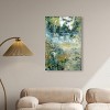 Art Remedy Green Moss Monet Garden Green Abstract Wall Art Unframed - 2 of 4