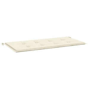 vidaXL Garden Bench Cushion Cream 39.4"x19.7"x1.2" Oxford Fabric - 1 of 1