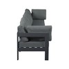 Meridian Furniture,Nizuc Water Resistant Fabric Outdoor Patio Modular Sofa - 3 of 4
