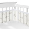 Sweet Jojo Designs Gender Neutral Unisex Crib Bedding + BreathableBaby Breathable Mesh Liner Tufted Sun Ivory and Beige 6pc - 3 of 4