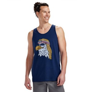 Tipsy Elves 4th of July Tank Tops - Mens USA Sleeveless Shirt - Retro Patriotic American Flag Tanks for Men - 1 of 2