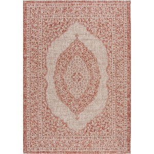 Courtyard CY8751 UV & Stain Resistant Non-Shedding Power Loomed Indoor/Outdoor Rugs - Safavieh - 1 of 4