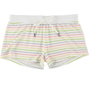 P.J. Salvage Womens Striped Pajama Shorts - 1 of 2