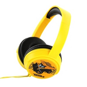 Tonka Truck Over The Ear Wired Headphones in Yellow - 1 of 4