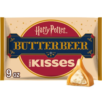 HERSHEY'S Butterbeer Kisses Easter Candy with Harry Potter Foils - 9oz