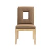 Meridian Furniture,Gwendolyn Vegan Leather Dining Side Chair, Set of 2 - 3 of 4