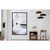 NicBex Oversized Bathroom Mirror for Wall, Aluminum Framed Vanity Mirror, Hangs Horizontally or Vertically for Living Room Bedroom - 4 of 4