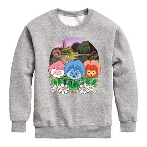 Boys' - Disney - Alice In Wonderland Graphic Long Sleeve Fleece Sweatshirt - 1 of 4